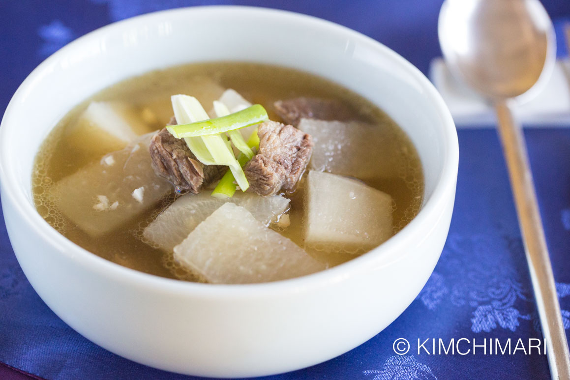 Beef and Radish Soup -Seogogi Mu Guk