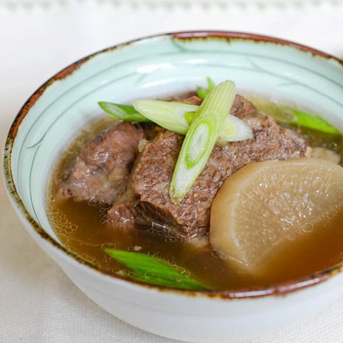 Korean Short Rib Soup (Galbitang)